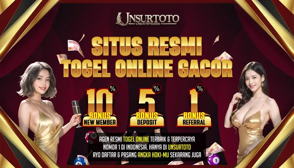 UNSURTOTO - Situs Toto Togel Resmi & Bandar Togel Terpercaya Hadiah 4D Hari Ini